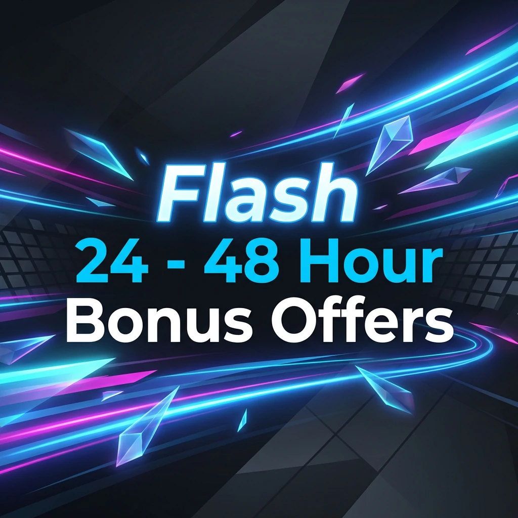 Flash 24 - 48 Hour Bonus Offers